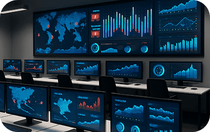 Enterprise monitoring dashboards