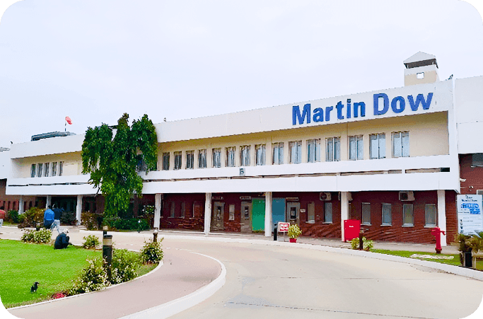 Martin Dow facility exterior