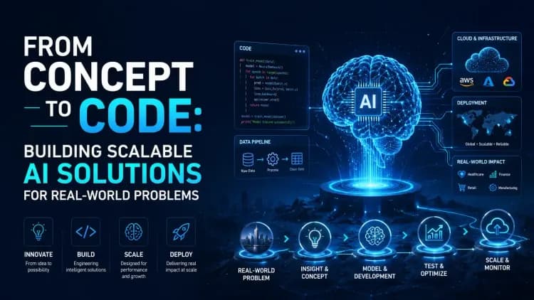From Concept to Code: Building Scalable AI Solutions for Real-World Problems